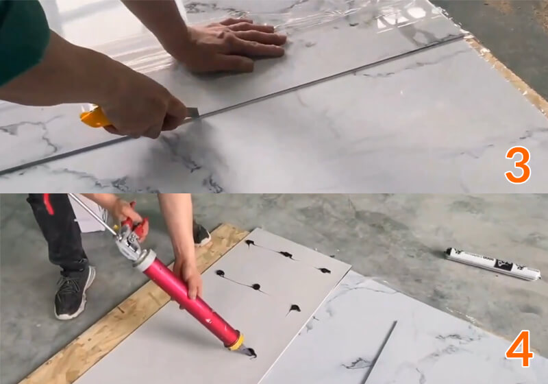 marble-sheet-installation-instructions2 چسب پلی اورتان