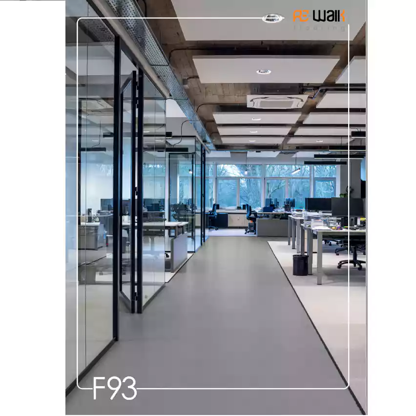 کفپوش رولی ریواک f93 کفپوش تیره رنگ رولی پرتردد