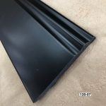 قرنیز پی وی سی مشکی کد 1207